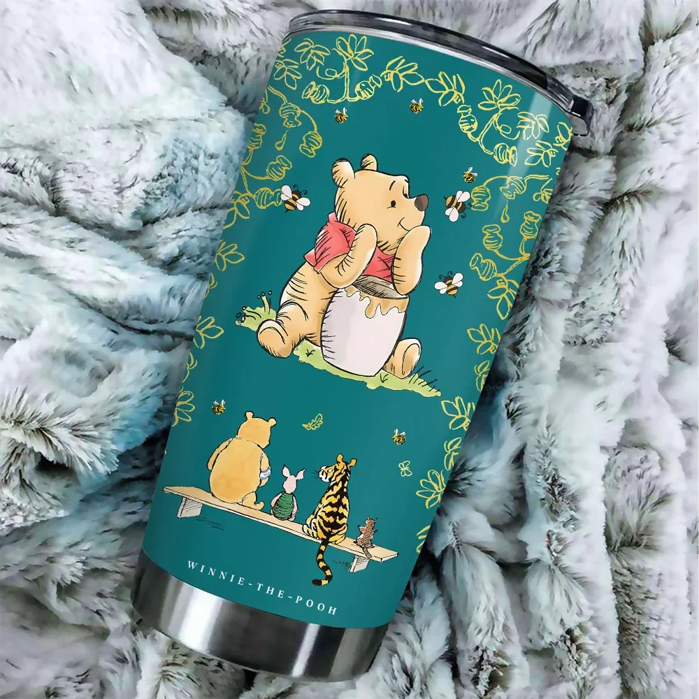 DSNY Honey Bear Celebrating 100 Years - Personalized Tumbler - Anniversary Gift For Movie Fans HH01 - Image 2