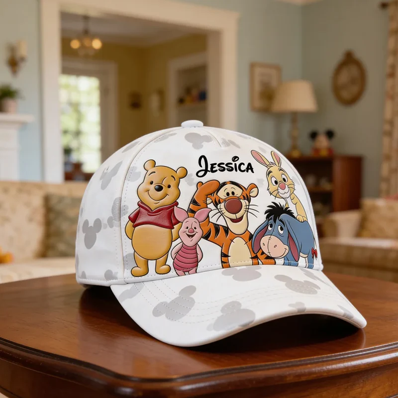 DSNY Honey Bear Friends - Personalized Classic Cap - Gift For Movie Fans NL122 - Image 4