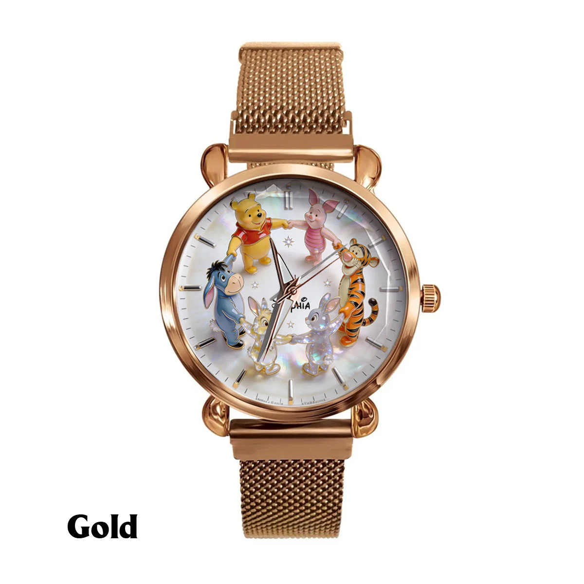 DSNY Honey Bear Friends - Personalized Women Hand Watch - Gift For Her, Movie Fans - Image 6