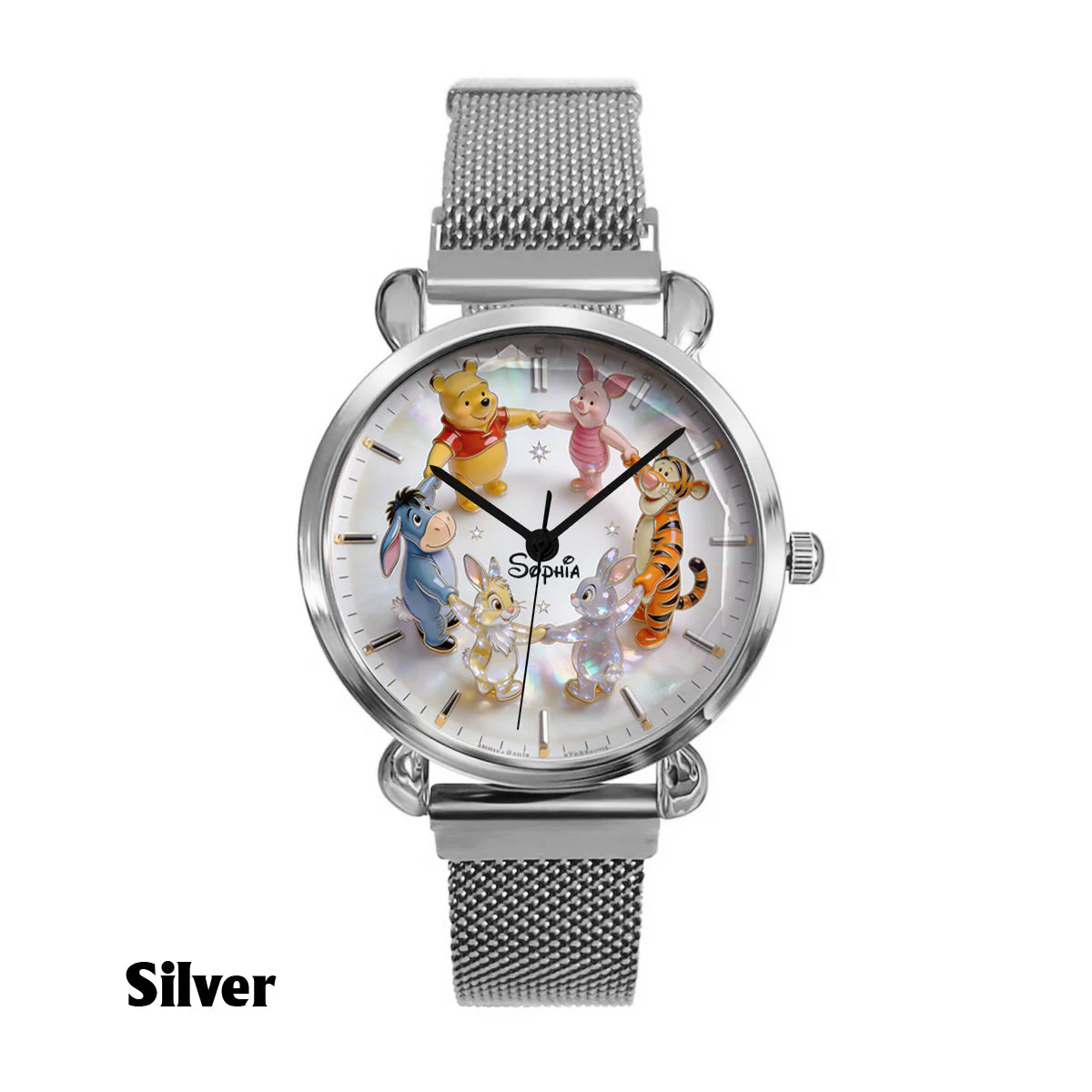 DSNY Honey Bear Friends - Personalized Women Hand Watch - Gift For Her, Movie Fans - Image 8