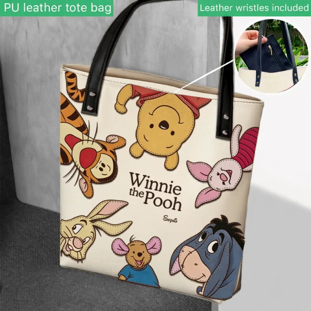 DSNY Honey Bear With Friends - Celebrate 100th Anniversary - Personalized Tote Bag - Gift For Fan Movies HH01 - Image 3