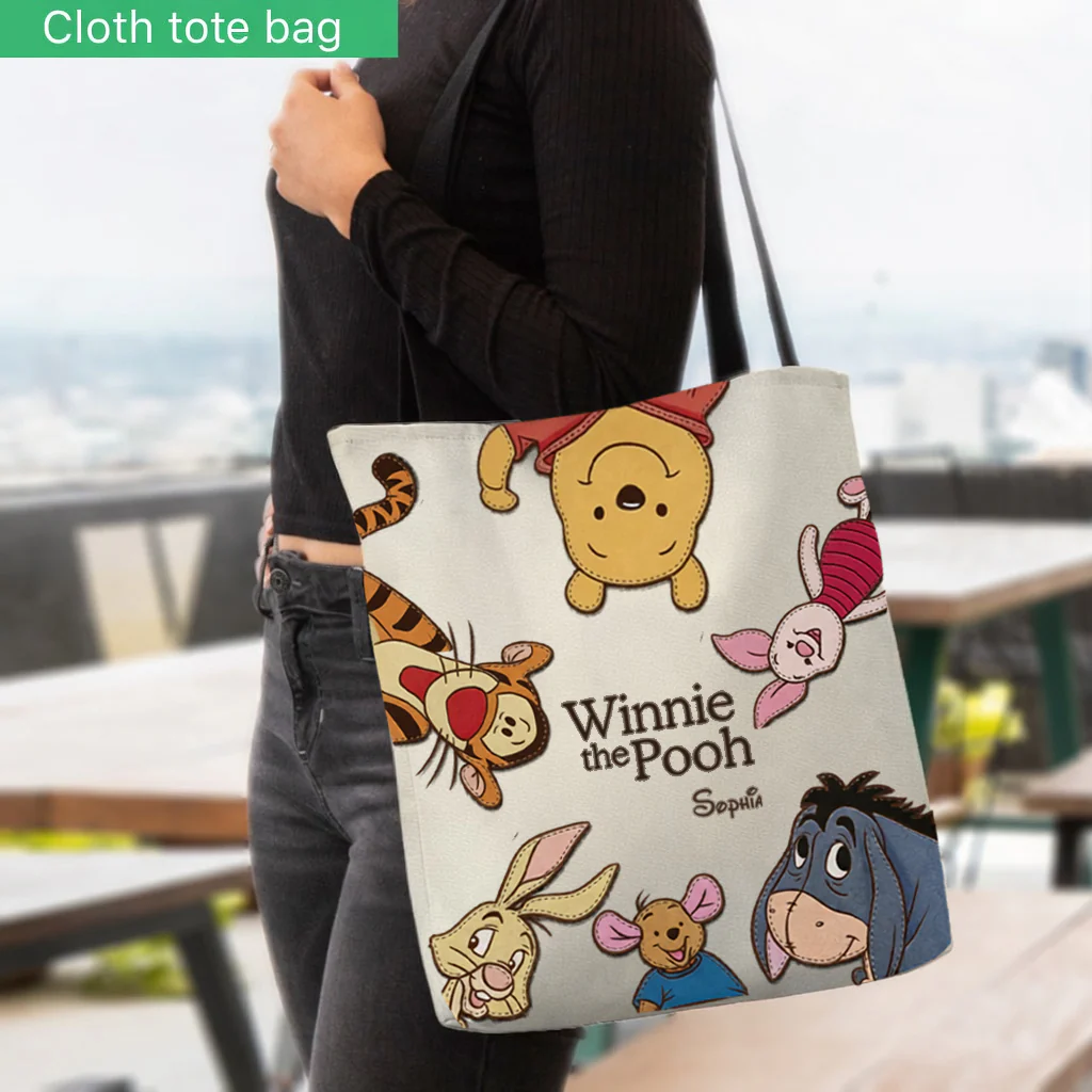 DSNY Honey Bear With Friends - Celebrate 100th Anniversary - Personalized Tote Bag - Gift For Fan Movies HH01 - Image 4