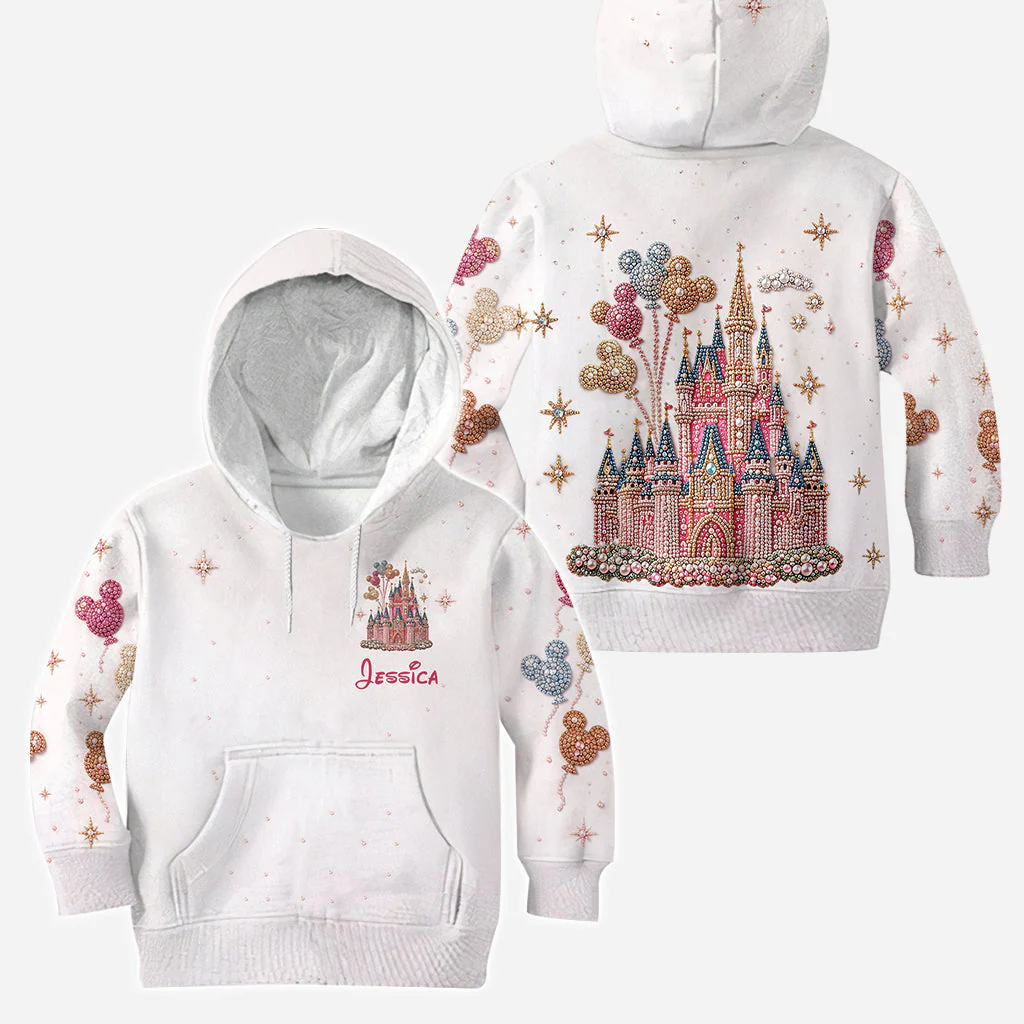 DSNY Just A Girl Who Loves Magic - Personalized Hoodie And Leggings - Gift For Movies Fan - Image 7