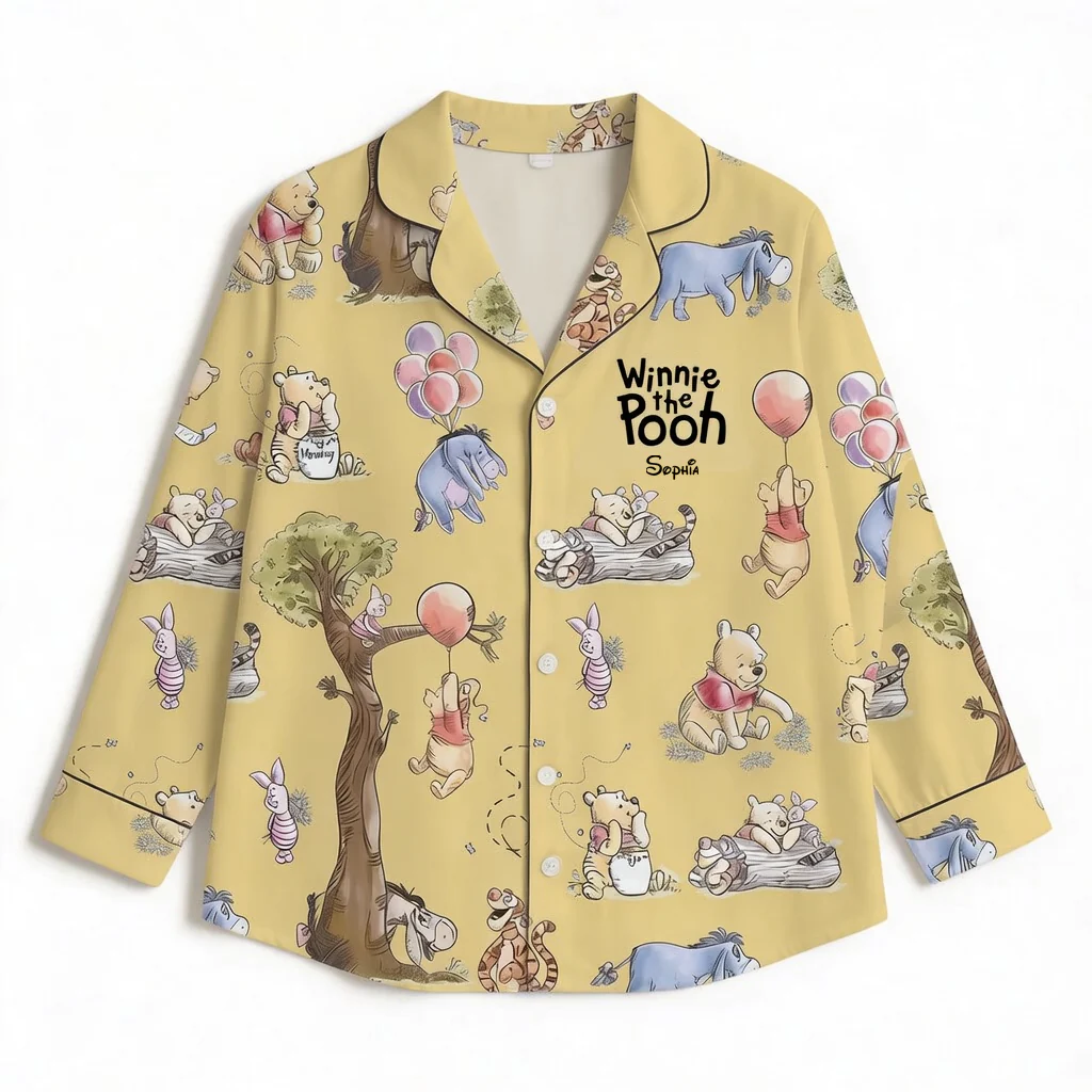 DSNY Just Loves Honey Bear - Celebrate 100th Anniversary - Personalized Pajama - Gift For Movie Fans HH01 - Image 5