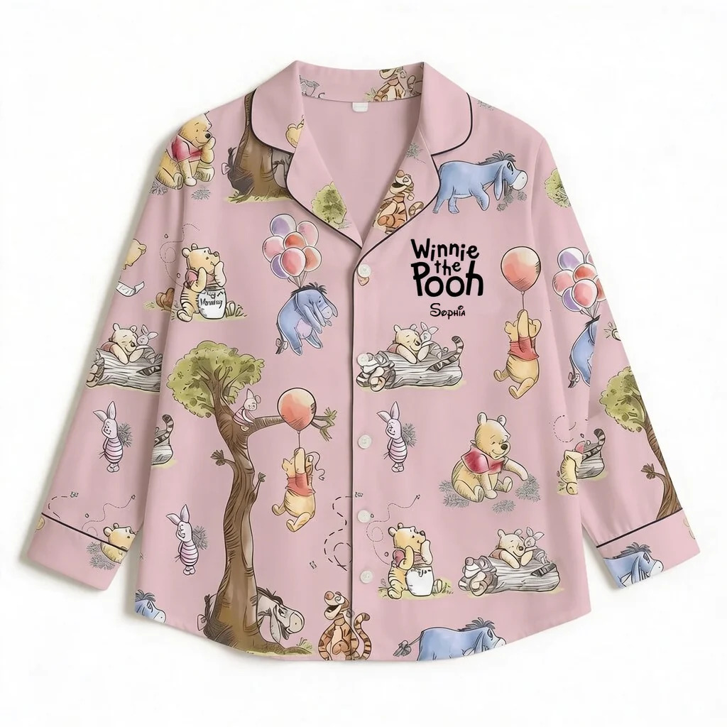 DSNY Just Loves Honey Bear - Celebrate 100th Anniversary - Personalized Pajama - Gift For Movie Fans HH01 - Image 6