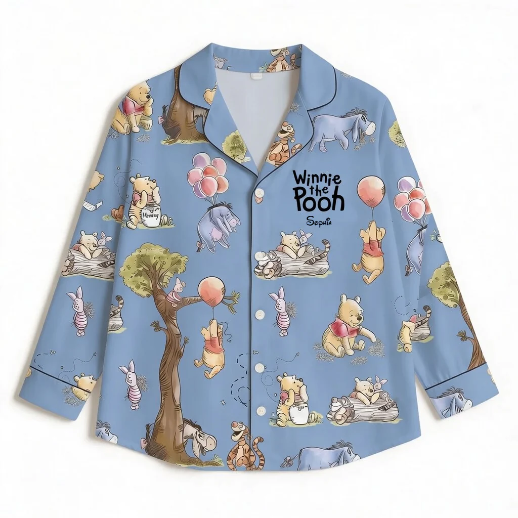 DSNY Just Loves Honey Bear - Celebrate 100th Anniversary - Personalized Pajama - Gift For Movie Fans HH01 - Image 7