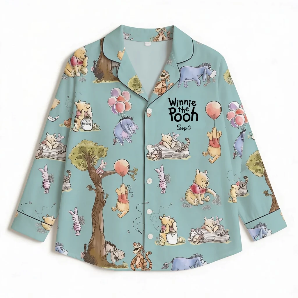 DSNY Just Loves Honey Bear - Celebrate 100th Anniversary - Personalized Pajama - Gift For Movie Fans HH01 - Image 8