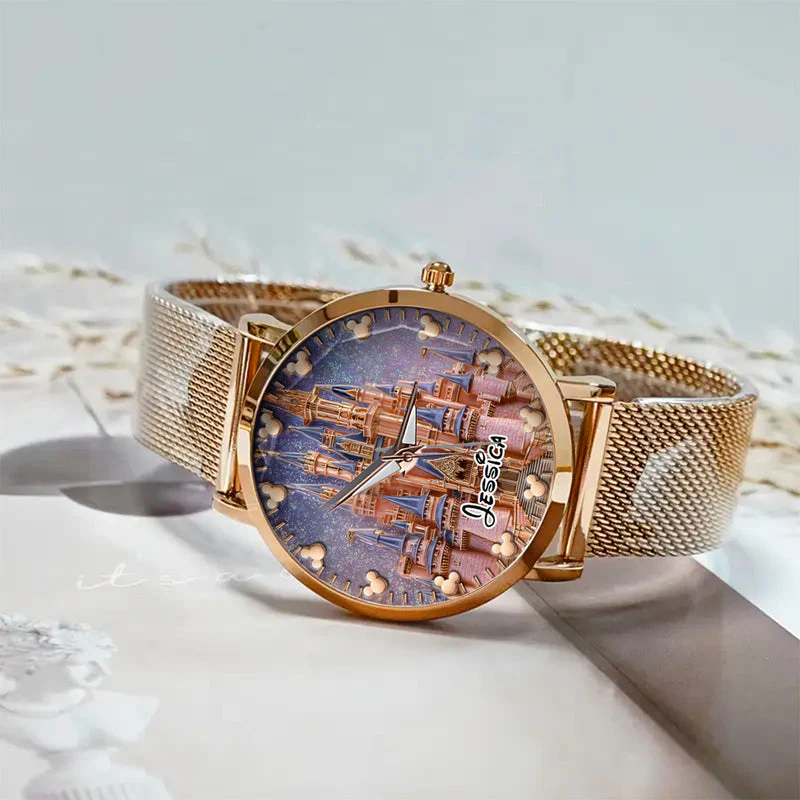 DSNY Just Loves Magic Castle - Personalized Women Hand Watch - Gift For Her, Movie Fans HH02 - Image 5