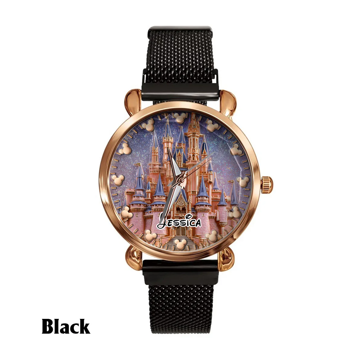 DSNY Just Loves Magic Castle - Personalized Women Hand Watch - Gift For Her, Movie Fans HH02 - Image 6