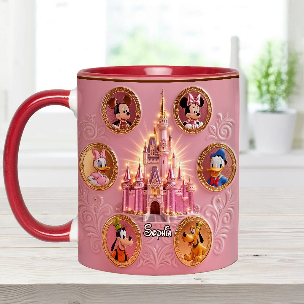DSNY Magical Castle - Personalized Accent Mug - Gift For Movie Fans NL122 - Image 5
