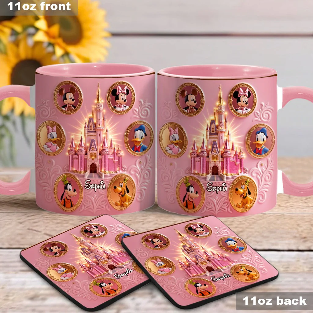 DSNY Magical Castle - Personalized Accent Mug - Gift For Movie Fans NL122 - Image 6