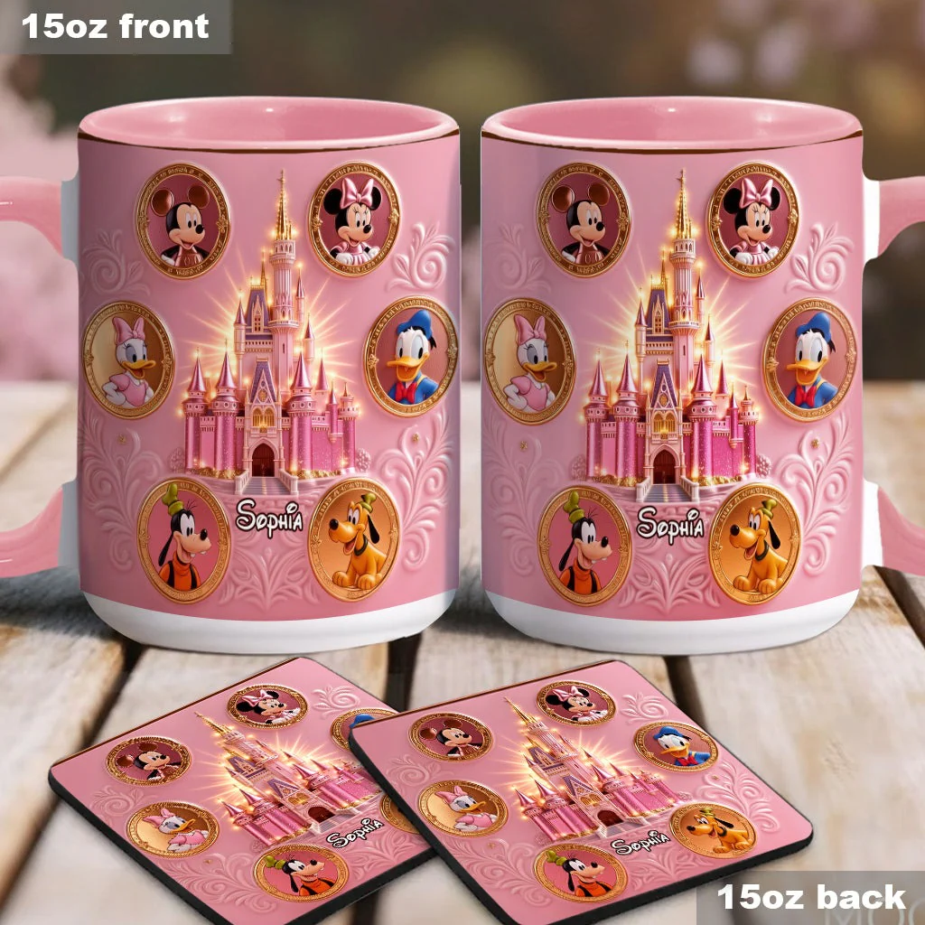 DSNY Magical Castle - Personalized Accent Mug - Gift For Movie Fans NL122 - Image 7