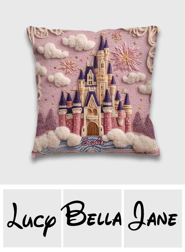 DSNY Magical Castle - Personalized Pillow - Gift For Fan HH01 - Image 6