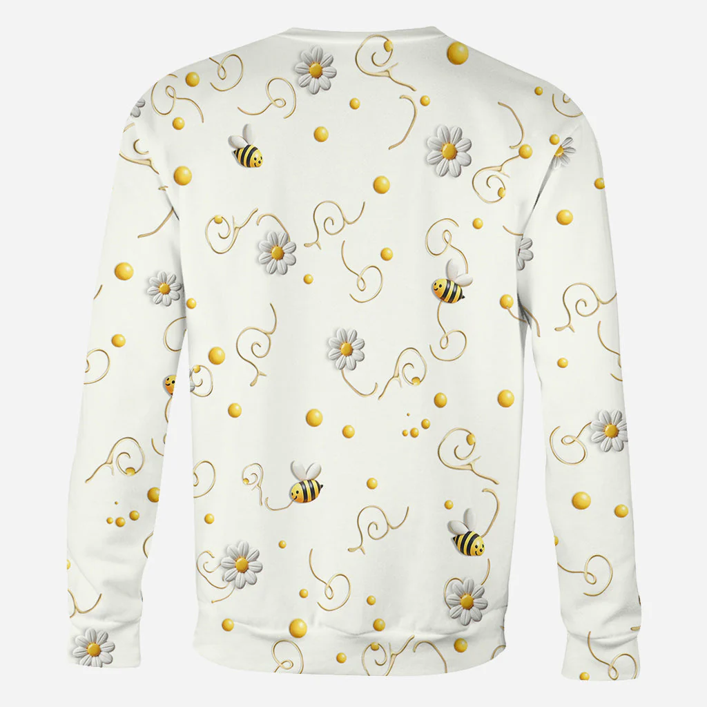 DSNY Mama Honey Bear - Personalized All Over Shirt - Gift For Mom, Grandma NL122 - Image 4
