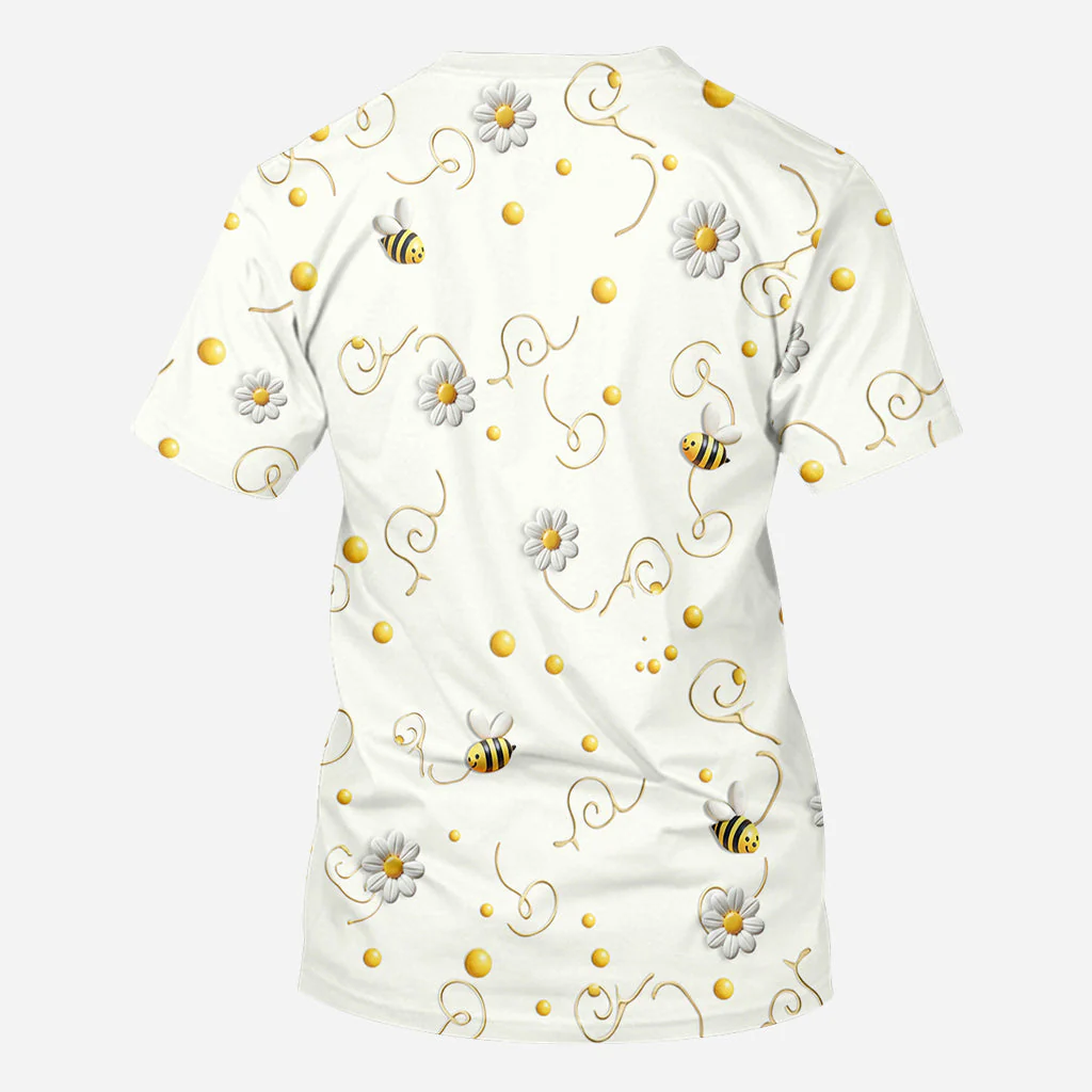 DSNY Mama Honey Bear - Personalized All Over Shirt - Gift For Mom, Grandma NL122 - Image 7