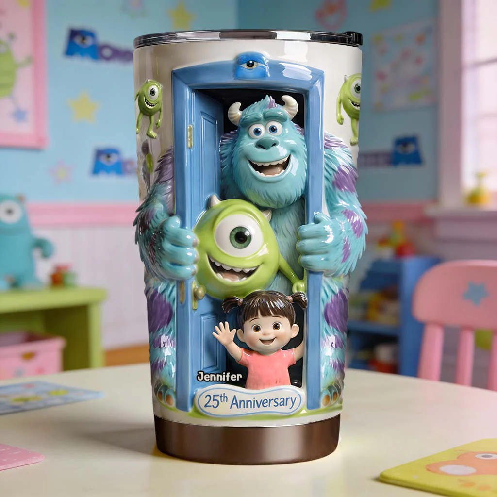 DSNY Monsters Company 25th Anniversary - Personalized Tumbler - Gift For Fan Movies HH01