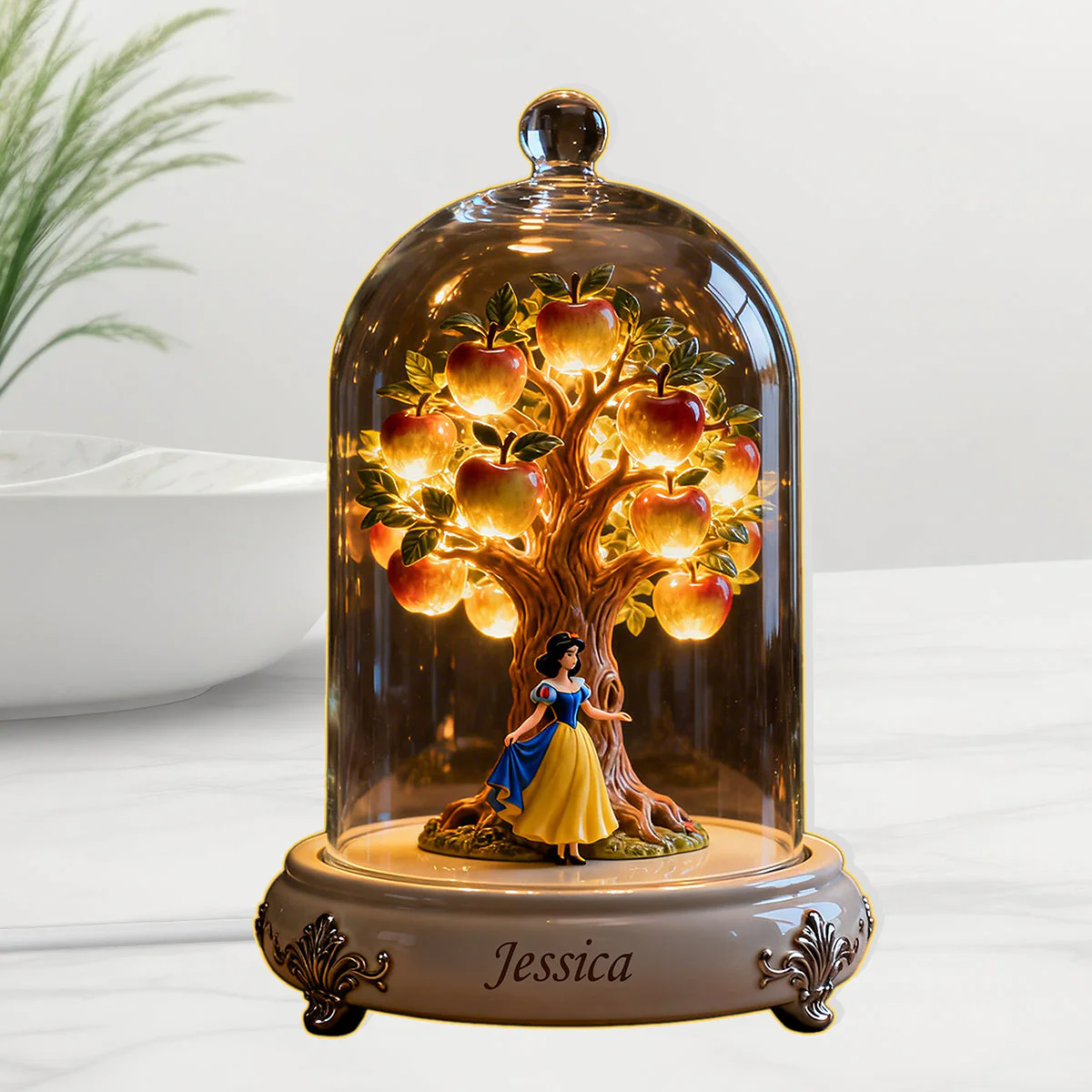 DSNY Princess - Personalized Custom Shaped Acrylic Light Box - Gift For Movie Fans NL122 - Image 2