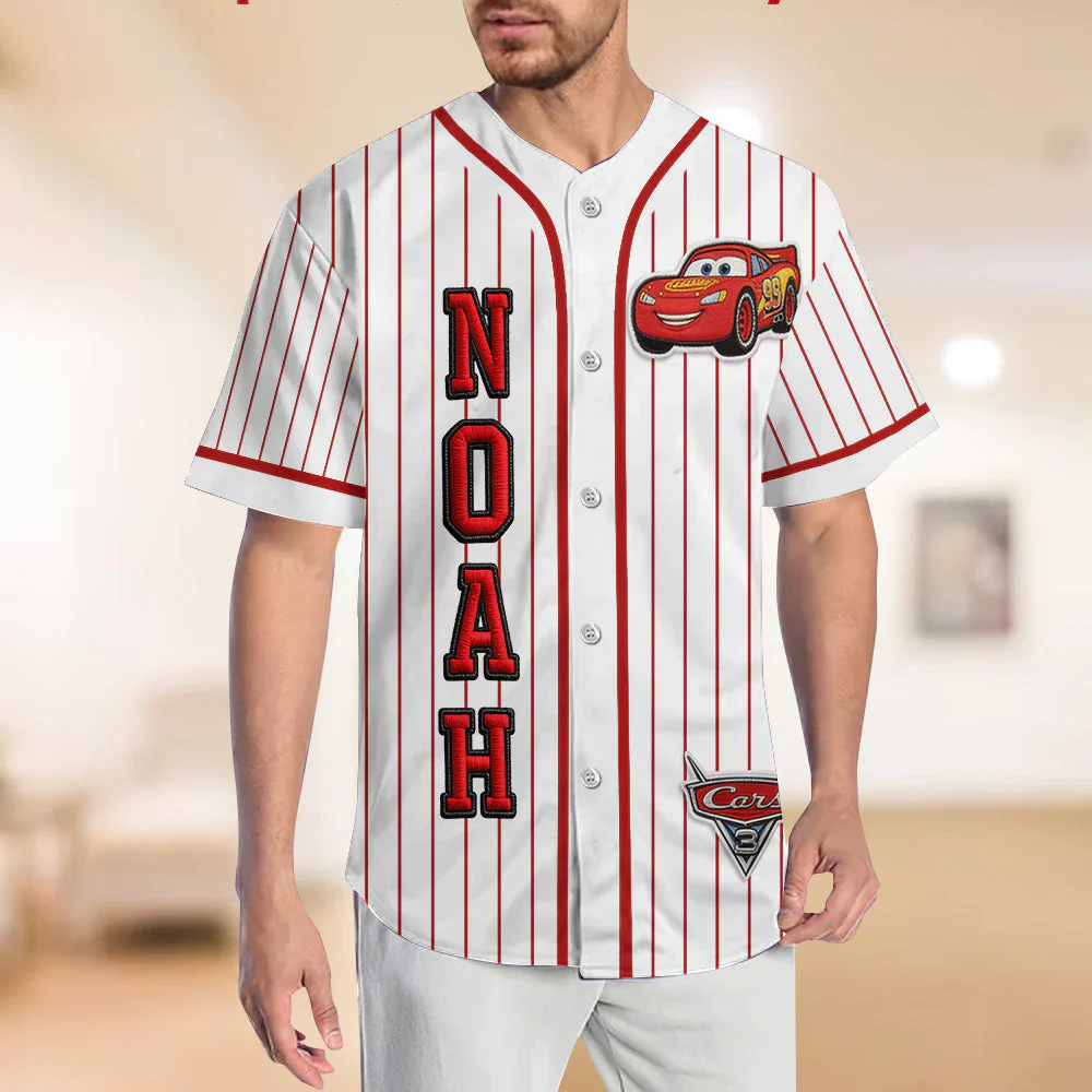 DSNY Racing Crew Custom Photo - Personalized Baseball Jersey - Gift For Kids, Back To School, Movie Fans - Image 5