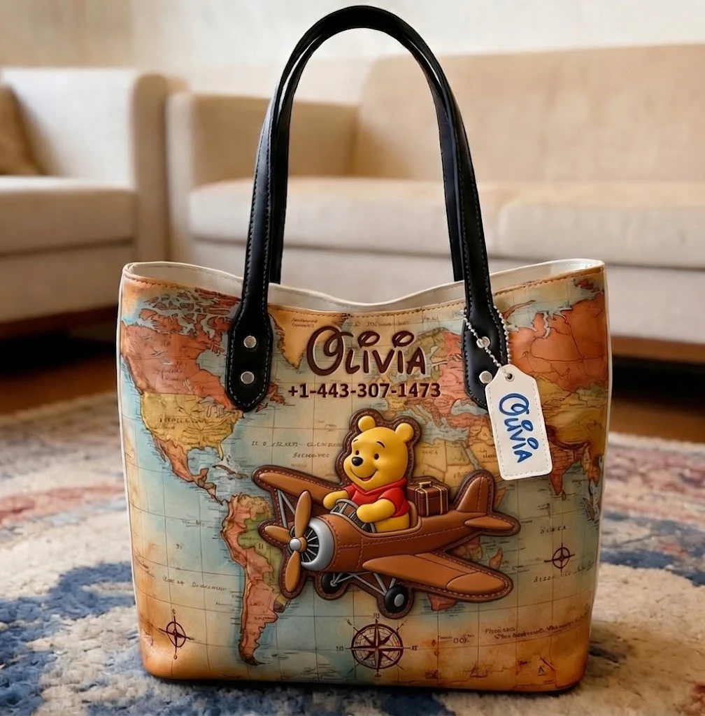 DSNY Traveling With Honey Friend - Personalized Tote Bag - Gift For Movie Fans