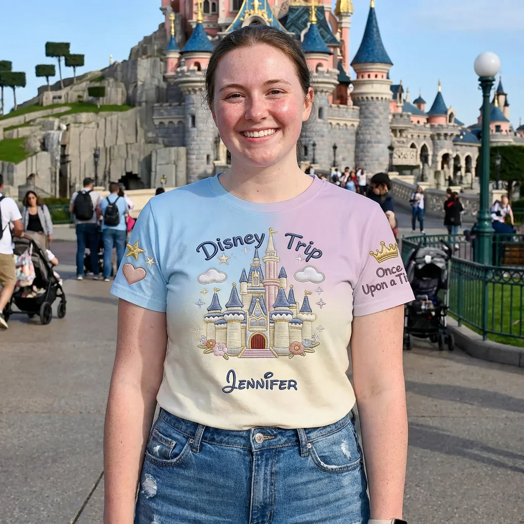 DSNY Trip Vacation - Personalized All Over Shirt - Gift For Family, Movie Fans NL122