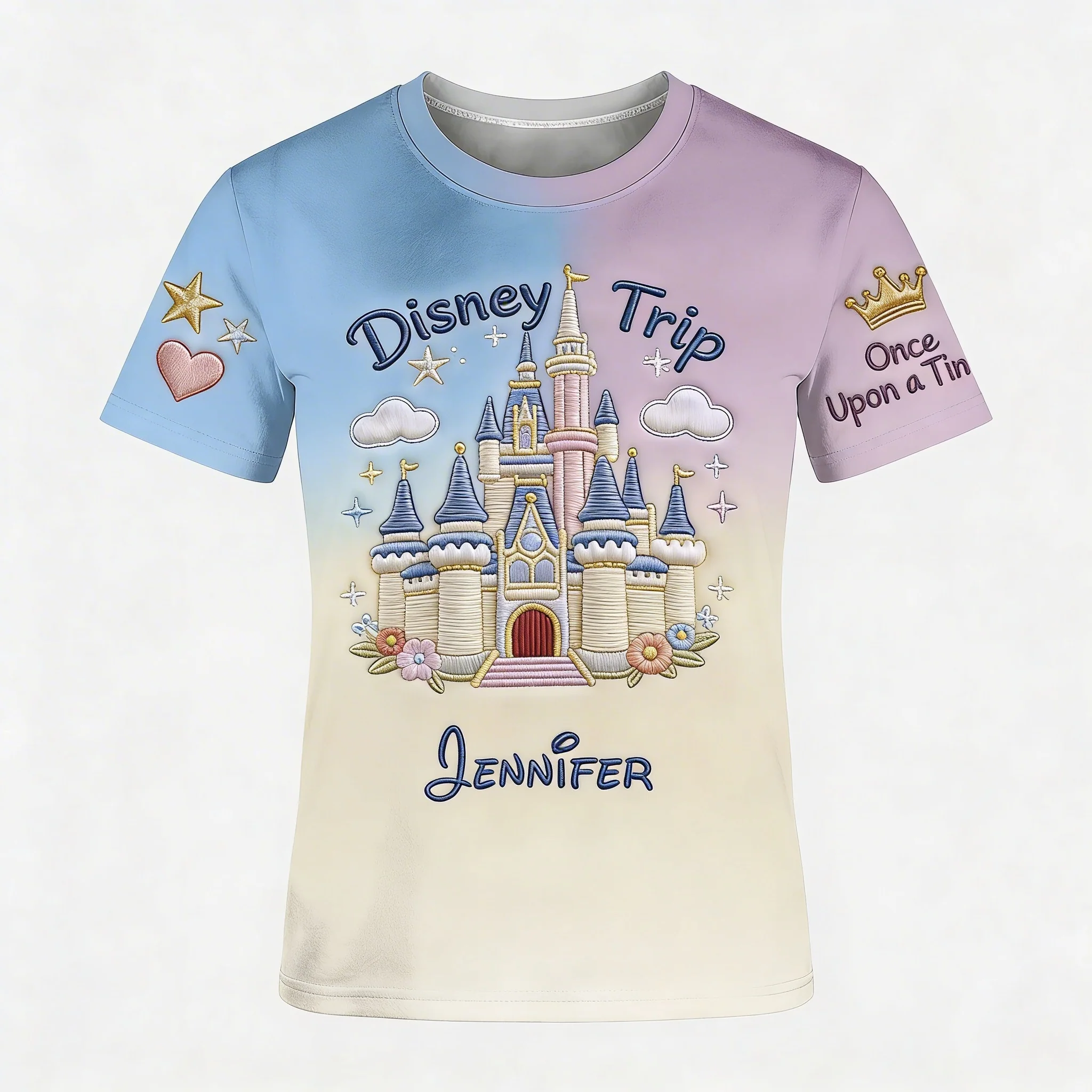 DSNY Trip Vacation - Personalized All Over Shirt - Gift For Family, Movie Fans NL122 - Image 2