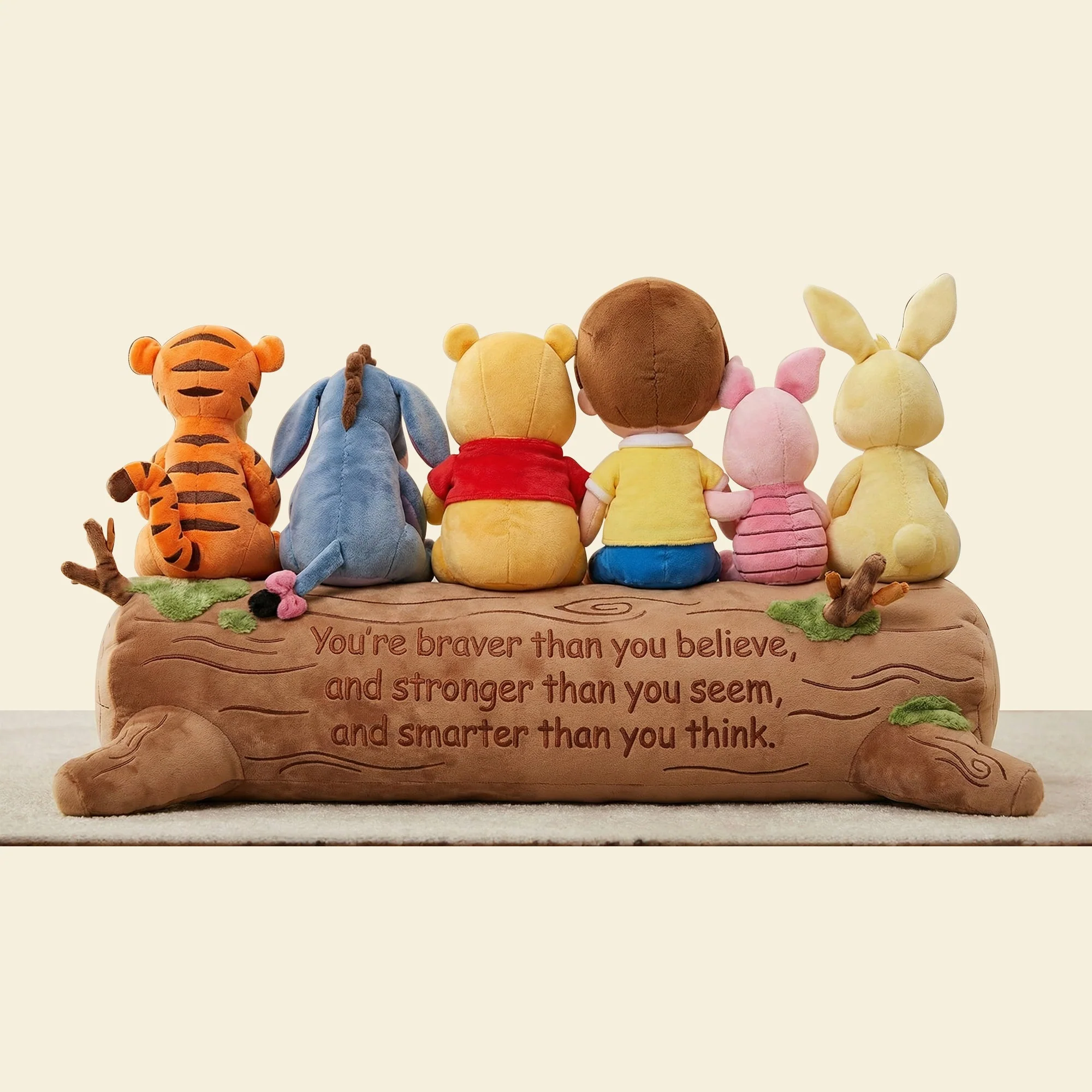 DSNY Honey Bear You Are Brave, Strong And Smart - Personalized Custom Shaped Pillow - Gift For Kids, Movie Fans, Affirmation HH01 - Image 5