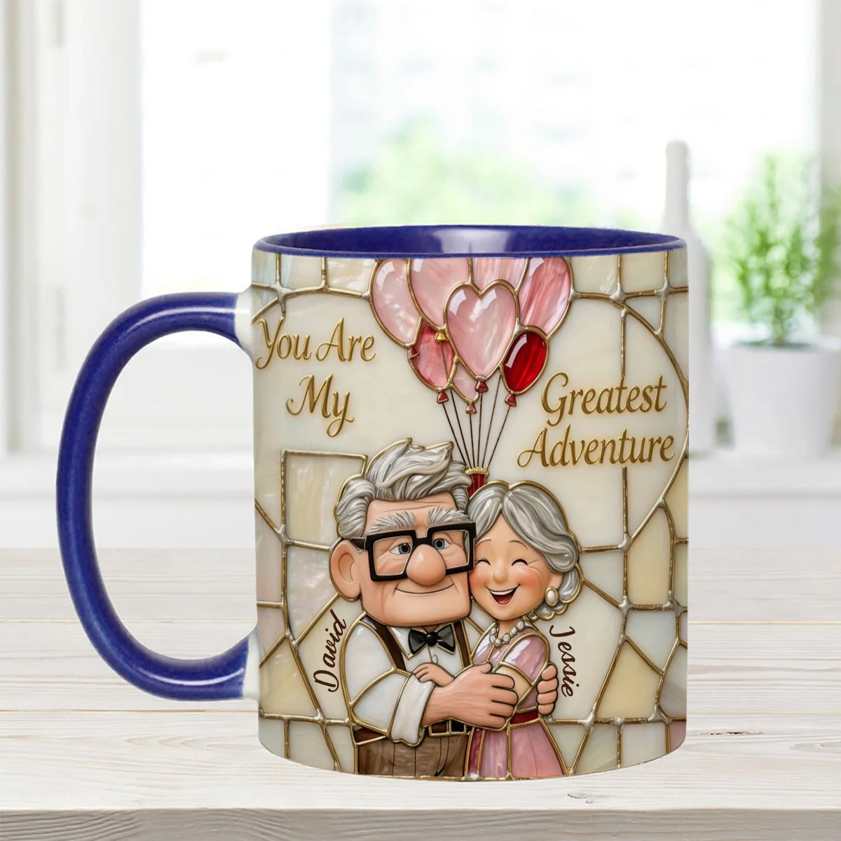 DSNY You Are My Greatest Adventure - Personalized Accent Mug - Gift For Couple, Fan Movies, Christmas, Valentine HH01 - Image 8
