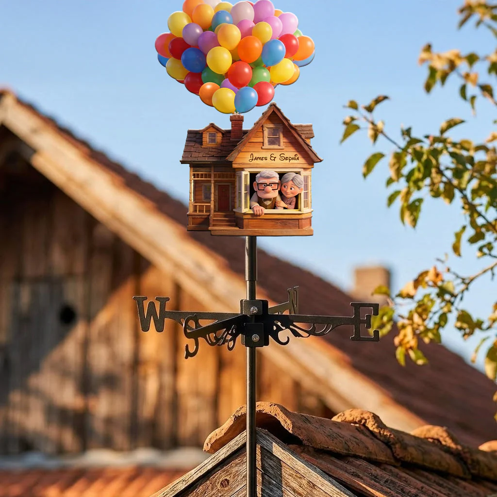 DSNY You Are My Greatest Adventure - Personalized Weather Vane - Gift For Family - Image 2