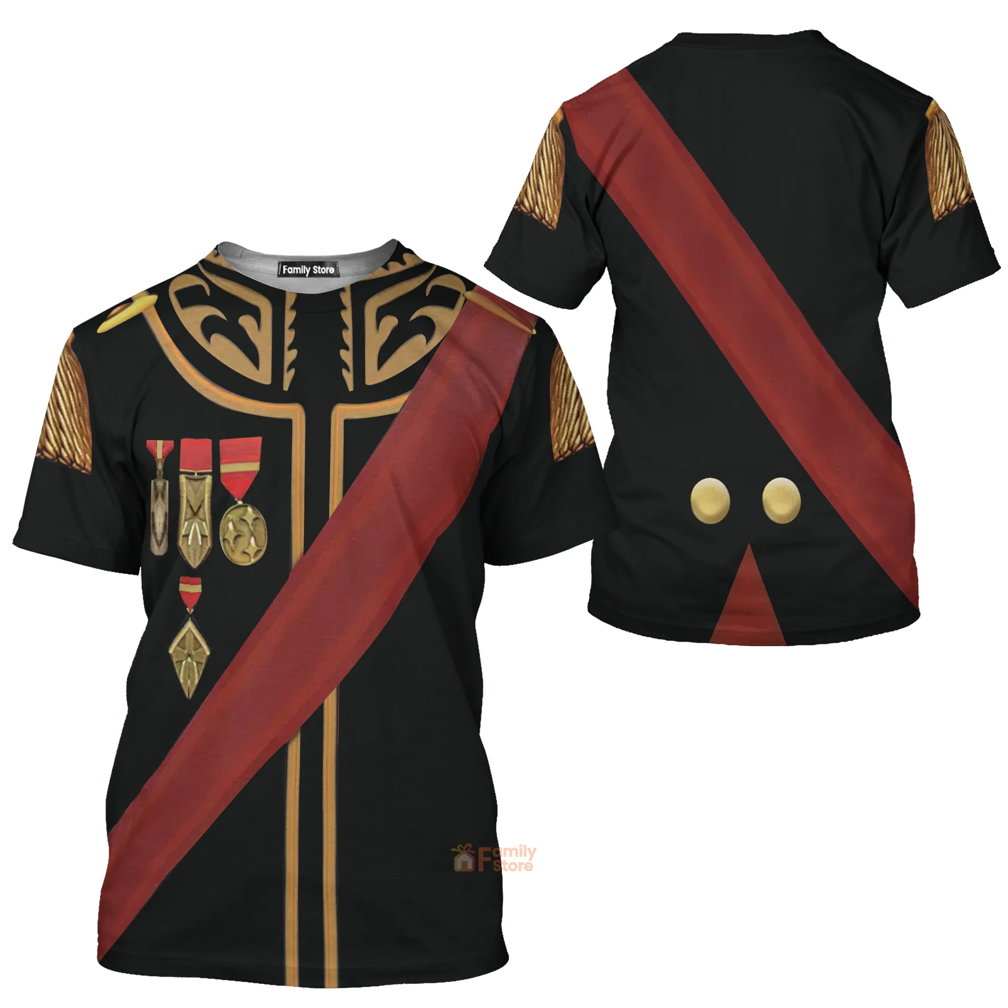 Duke Of Weselton, Frozen Costume T-shirt For Men - Image 3
