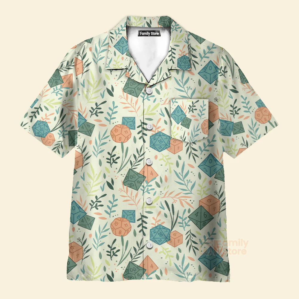 Dungeons And Dragons Gift, Dm Gift Hawaiian Shirt - Image 2