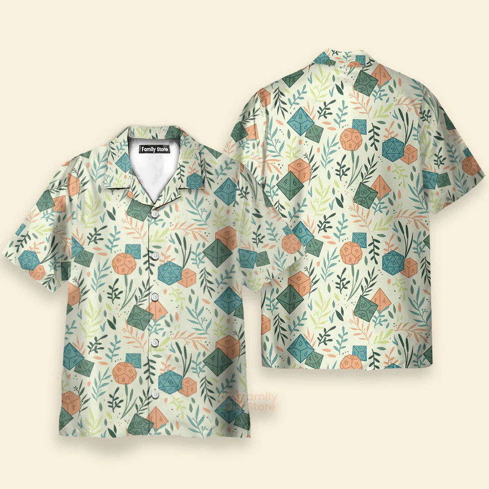 Dungeons And Dragons Gift, Dm Gift Hawaiian Shirt - Image 3