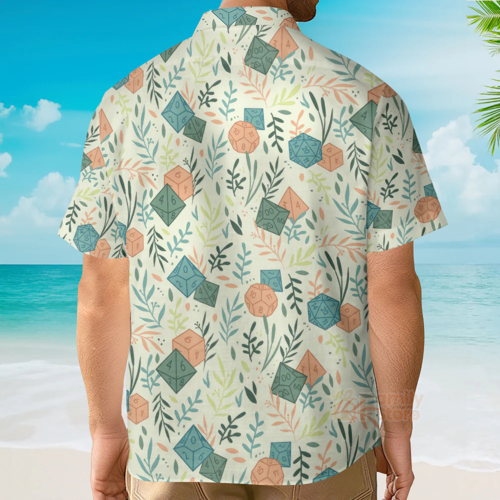 Dungeons And Dragons Gift, Dm Gift Hawaiian Shirt - Image 5