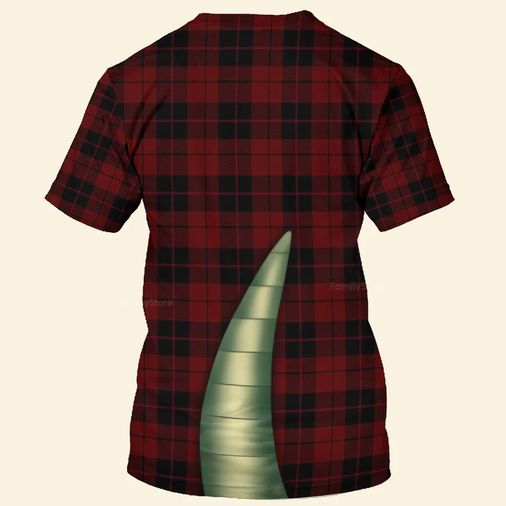 Earl Sinclair Disney Dinosaurs Costume - 3D TShirt - Image 3