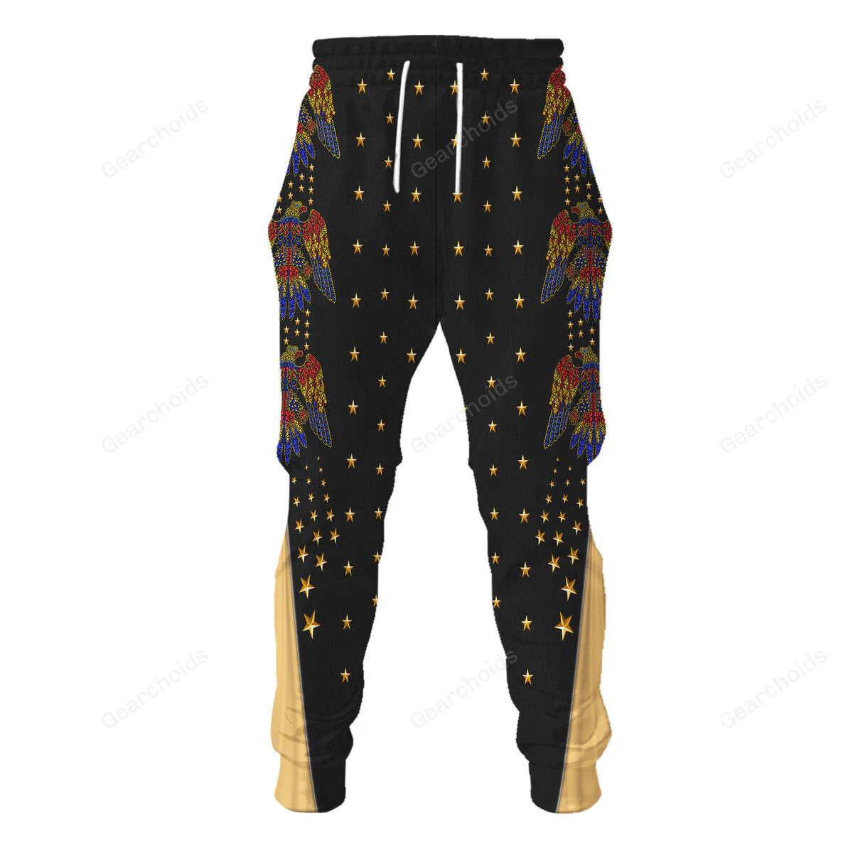 Elvis Aloha Black  - Costume Cosplay Hoodie Sweatshirt Sweatpants CSELV010 - Image 5