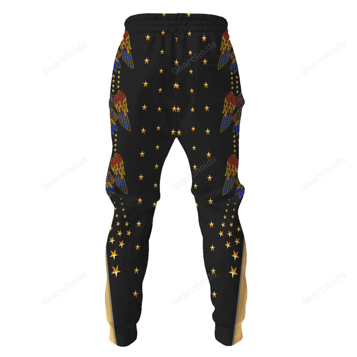 Elvis Aloha Black  - Costume Cosplay Hoodie Sweatshirt Sweatpants CSELV010 - Image 6