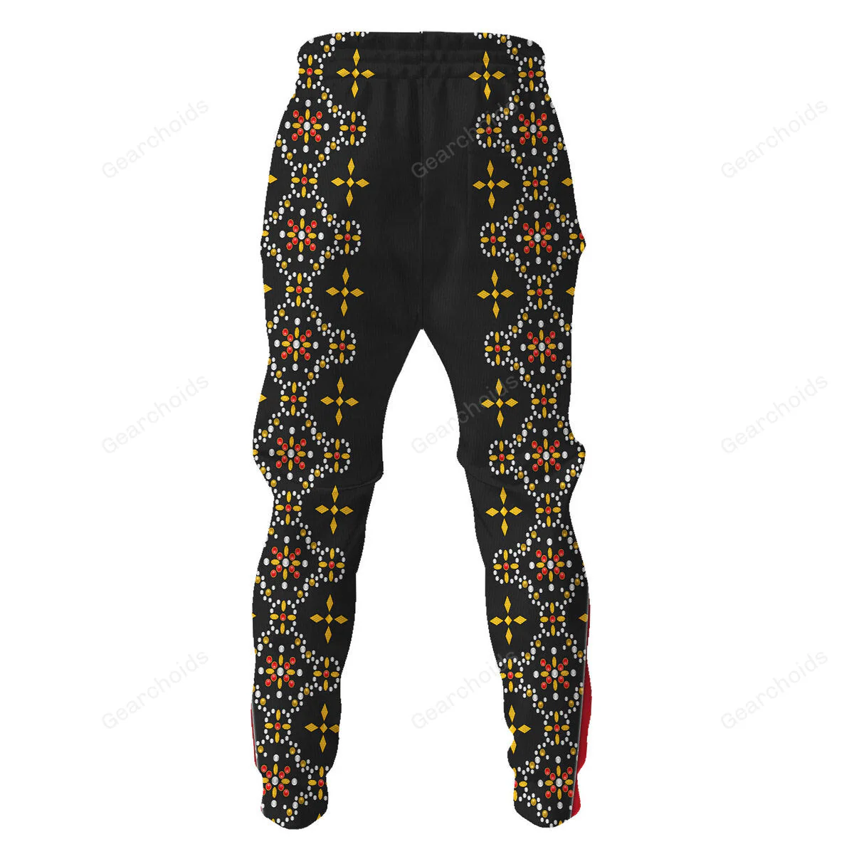 Elvis Black Conquistador Costume Black - Costume Cosplay Hoodie Sweatshirt Sweatpants CSELV015 - Image 8