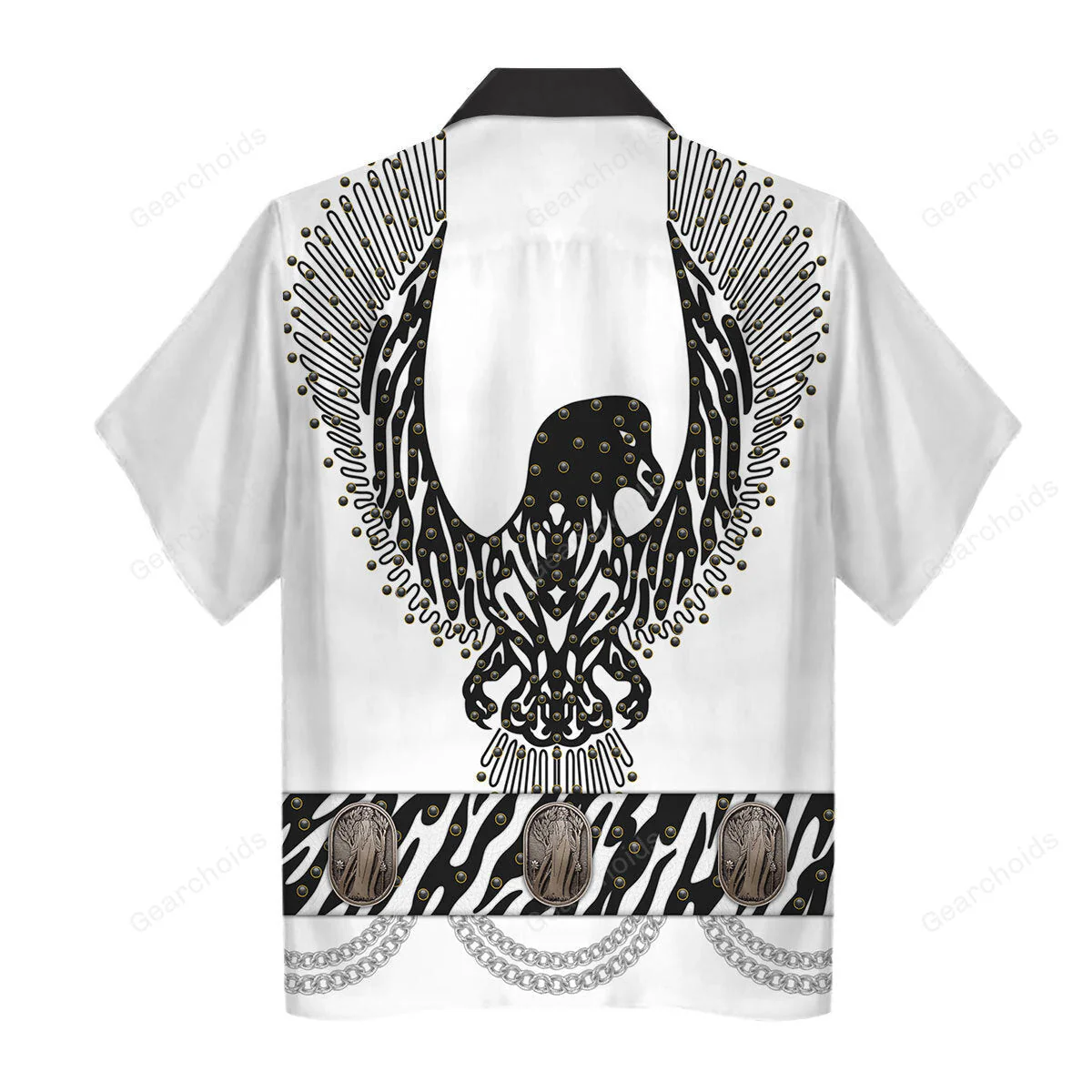 Elvis Black Phoenix Suit - Costume Cosplay Hoodie Sweatshirt Sweatpants CSELV034 - Image 10