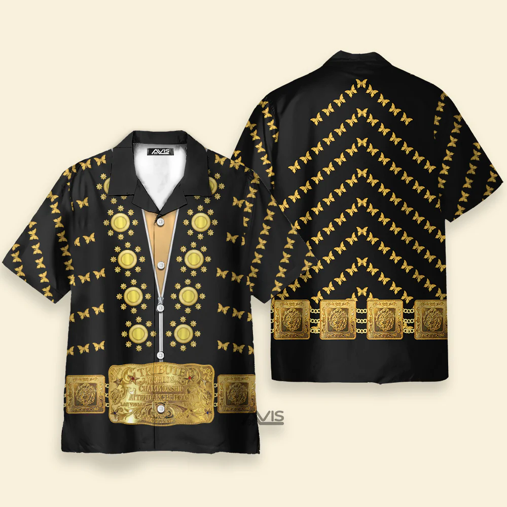 Elvis Butterfly Black - Costume Cosplay Hoodie Sweatshirt Sweatpants CSELV026 - Image 4