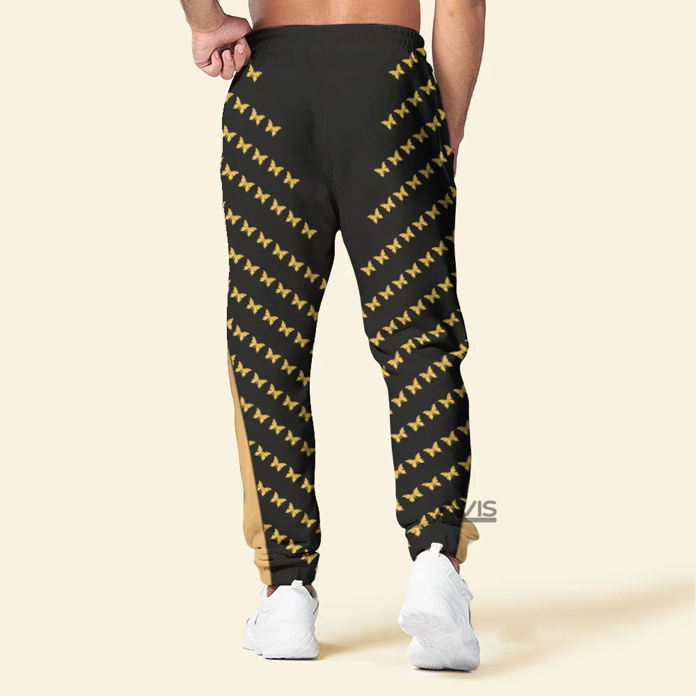 Elvis Butterfly Black - Costume Cosplay Hoodie Sweatshirt Sweatpants CSELV026 - Image 8