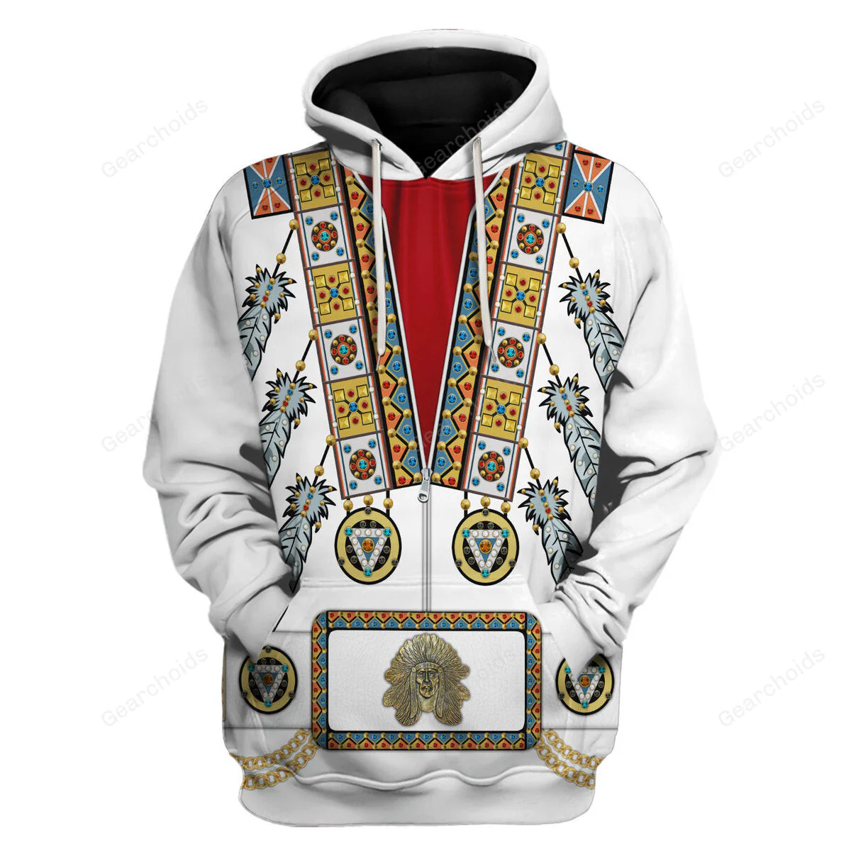 Elvis Chief - Costume Cosplay Hoodie Sweatshirt Sweatpants CSELV021 - Image 2