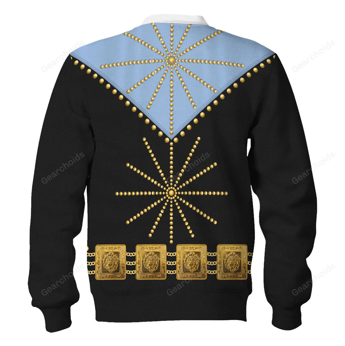 Elvis Cisco Blue - Costume Cosplay Hoodie Sweatshirt Sweatpants CSELV045 - Image 6