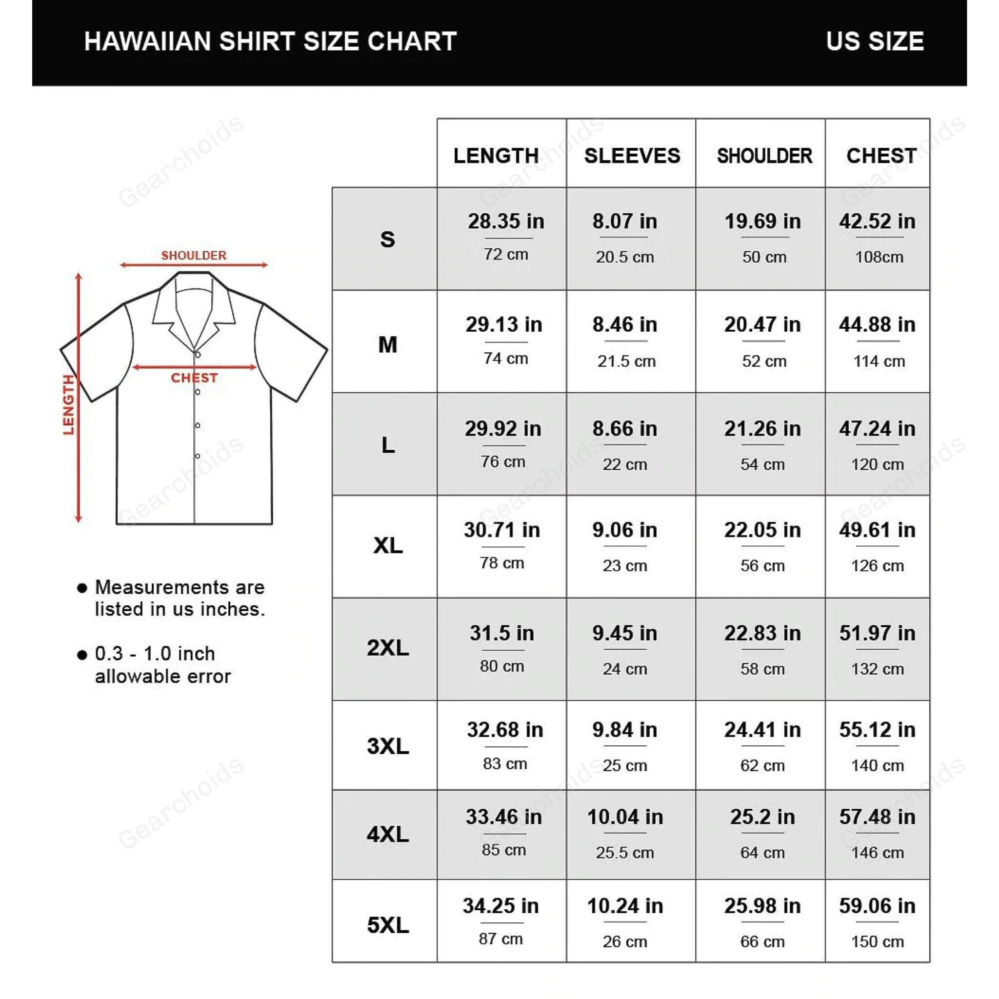Elvis Cisco Red Costume - Hawaiian Shirt CSELV048 - Image 3