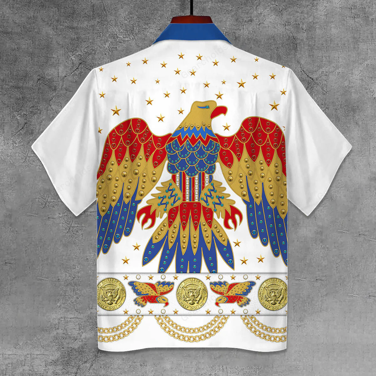 Elvis EAGLE - Costume Cosplay Hoodie Sweatshirt Sweatpants Hawaiian shirt Tshirt CSELV007 - Image 10