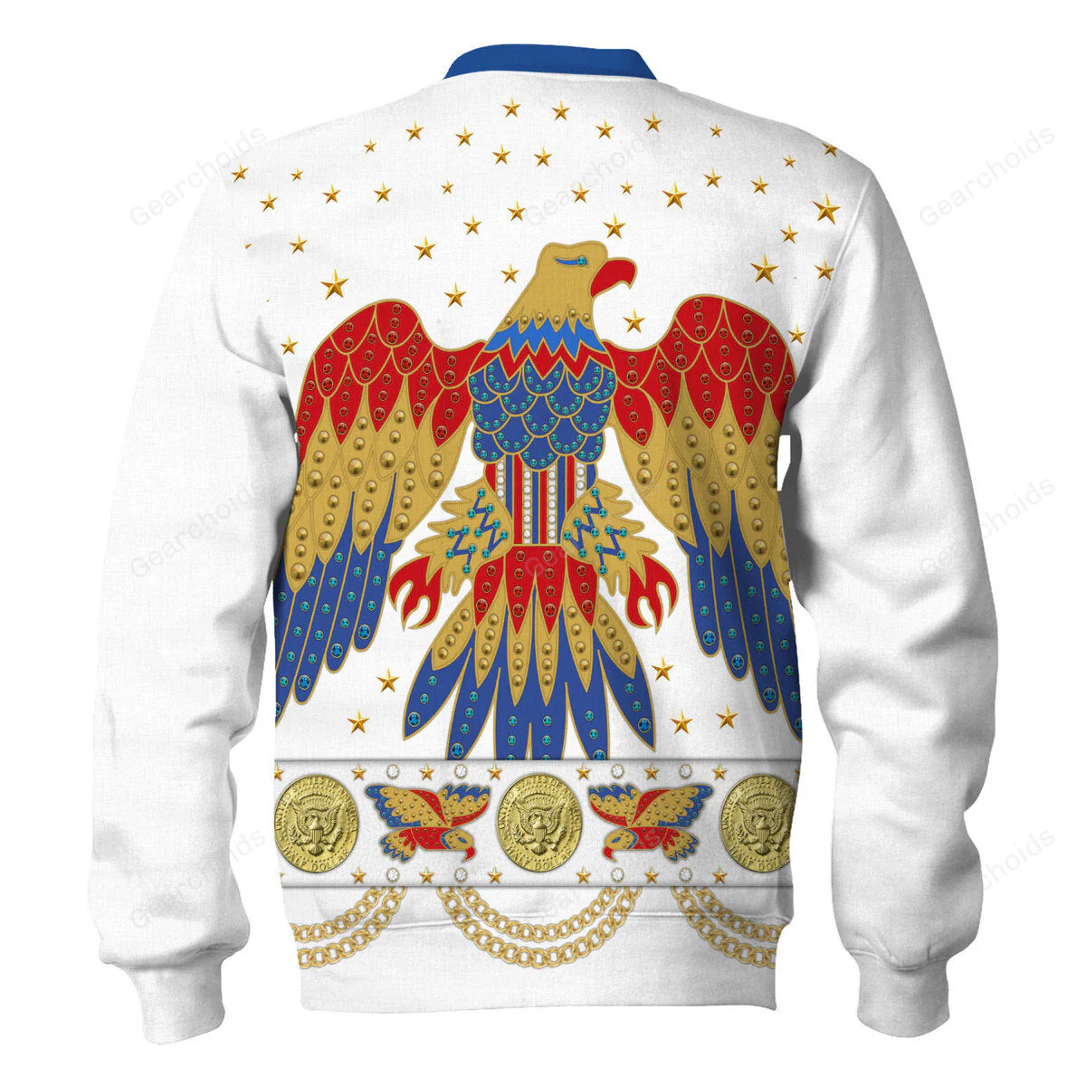 Elvis EAGLE - Costume Cosplay Hoodie Sweatshirt Sweatpants Hawaiian shirt Tshirt CSELV007 - Image 6