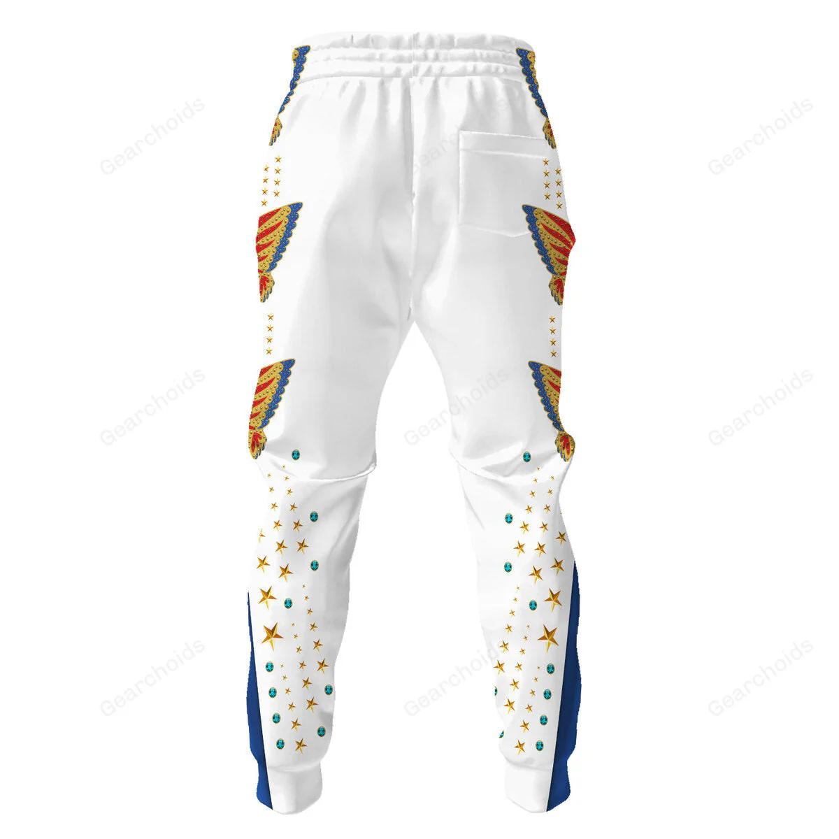 Elvis EAGLE - Costume Cosplay Hoodie Sweatshirt Sweatpants Hawaiian shirt Tshirt CSELV007 - Image 8
