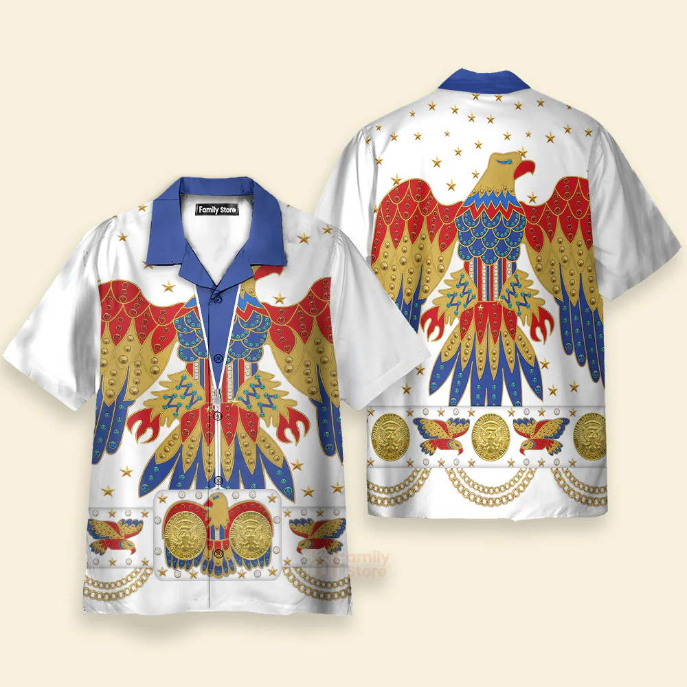 Elvis EAGLE Costume - Hawaiian Shirt CSELV007 - Image 2