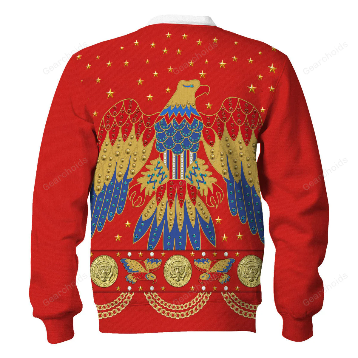Elvis EAGLE Red - Costume Cosplay Hoodie Sweatshirt Sweatpants CSELV026 - Image 6