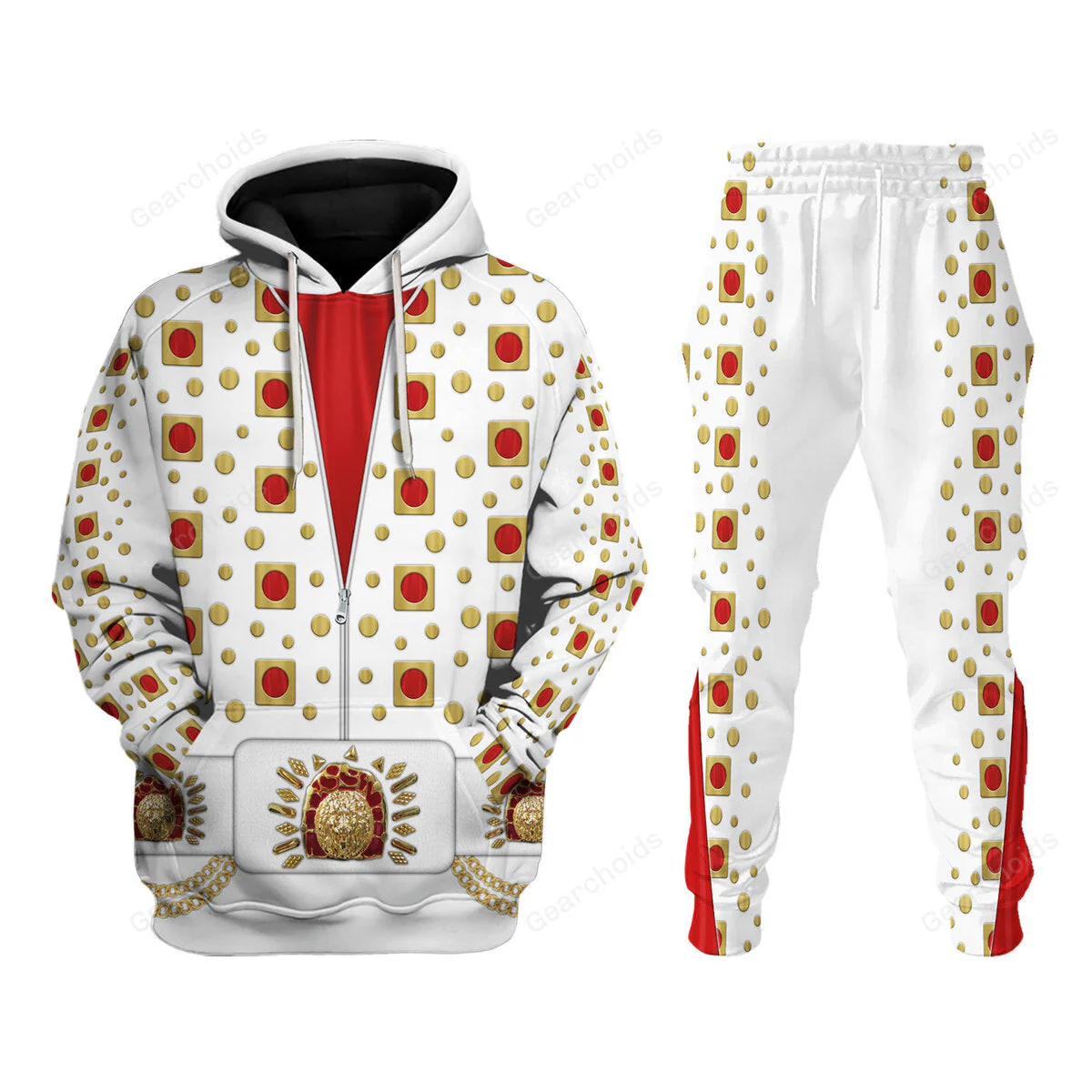 Elvis Eyelet Suit - Costume Cosplay Hoodie Sweatshirt T-Shirt Sweatpants CSELV043