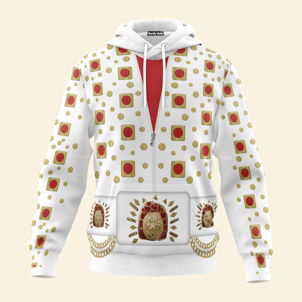 Elvis Eyelet Suit - Costume Cosplay Hoodie Sweatshirt T-Shirt Sweatpants CSELV043 - Image 2