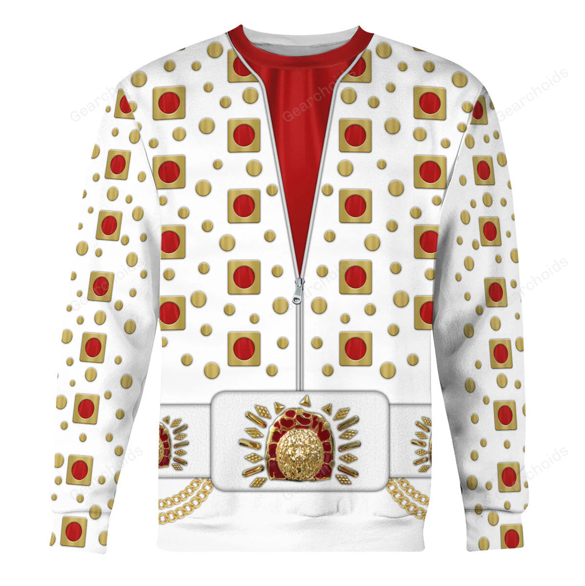 Elvis Eyelet Suit - Costume Cosplay Hoodie Sweatshirt T-Shirt Sweatpants CSELV043 - Image 7